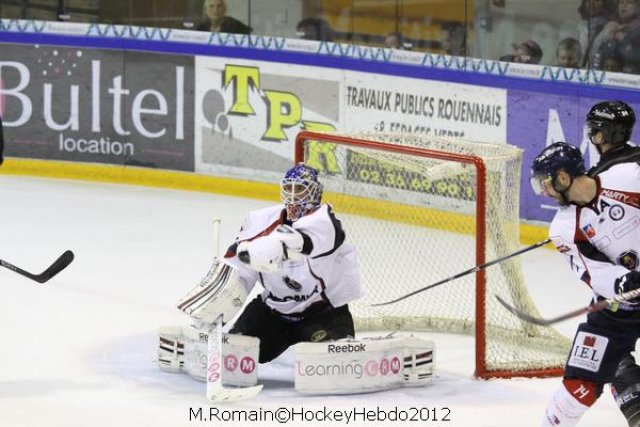 Photo hockey match Rouen - Angers  le 09/10/2012