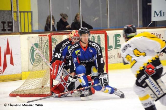 Photo hockey match Caen  - Rouen le 04/11/2008