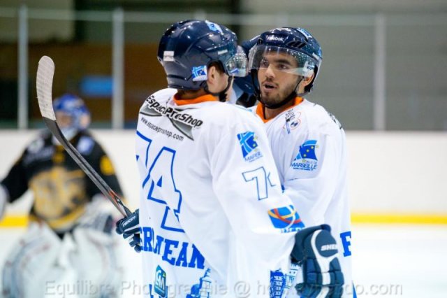 Photo hockey match Chambéry II - Marseille le 13/10/2012