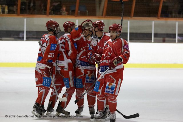 Photo hockey match Valence - Evry  le 13/10/2012