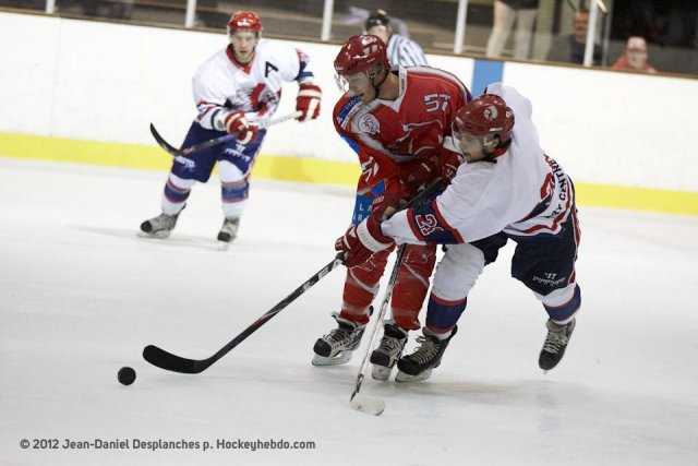 Photo hockey match Valence - Evry  le 13/10/2012