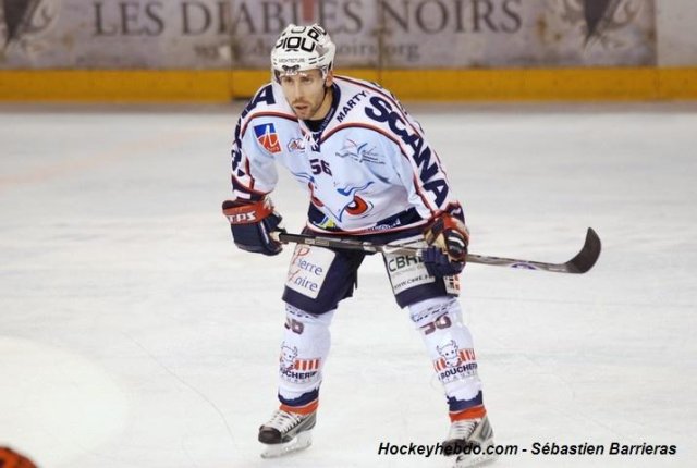 Photo hockey match Tours  - Angers  le 04/11/2008
