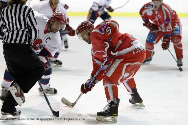 Photo hockey match Valence - Evry  le 13/10/2012