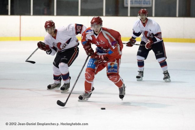 Photo hockey match Valence - Evry  le 13/10/2012