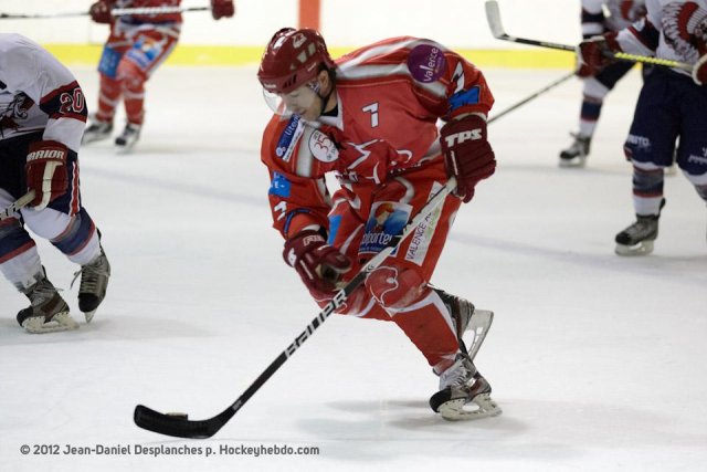 Photo hockey match Valence - Evry  le 13/10/2012