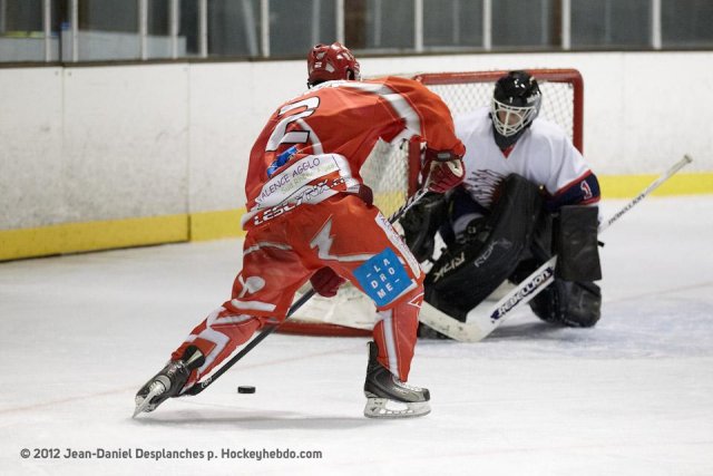 Photo hockey match Valence - Evry  le 13/10/2012