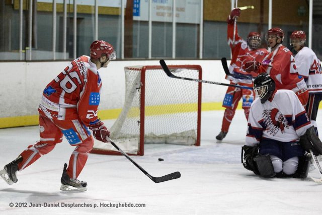 Photo hockey match Valence - Evry  le 13/10/2012