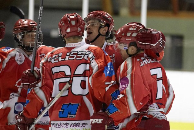 Photo hockey match Valence - Evry  le 13/10/2012