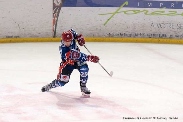 Photo hockey match Lyon - Bordeaux le 13/10/2012
