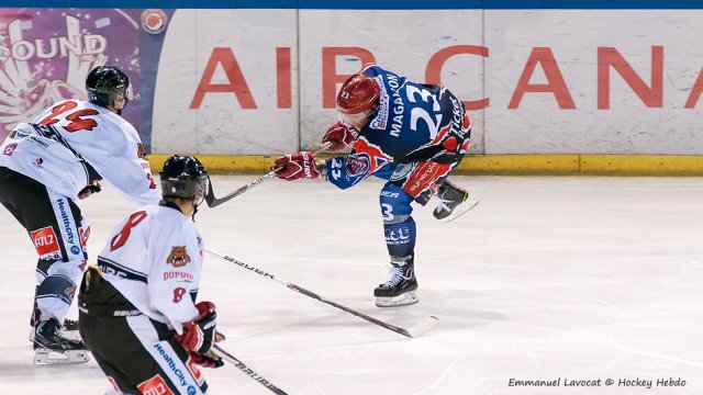 Photo hockey match Lyon - Bordeaux le 13/10/2012