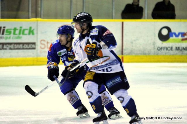 Photo hockey match Dijon  - Chamonix  le 16/10/2012
