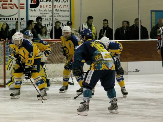 Photo hockey match Dijon  - Chamonix  le 04/11/2008