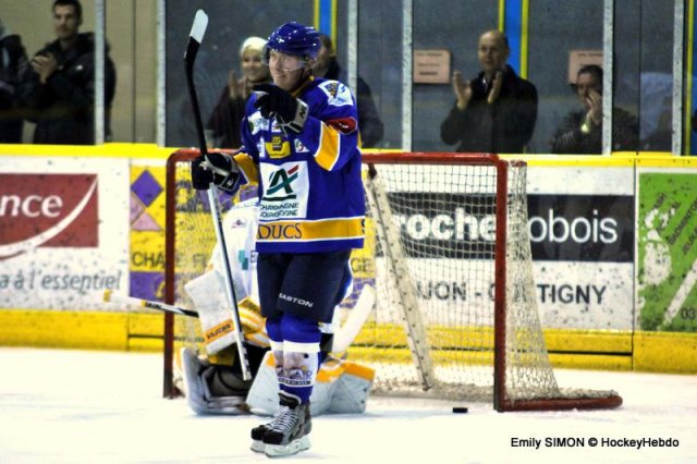 Photo hockey match Dijon  - Chamonix  le 16/10/2012