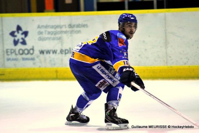 Photo hockey match Dijon  - Chamonix  le 16/10/2012