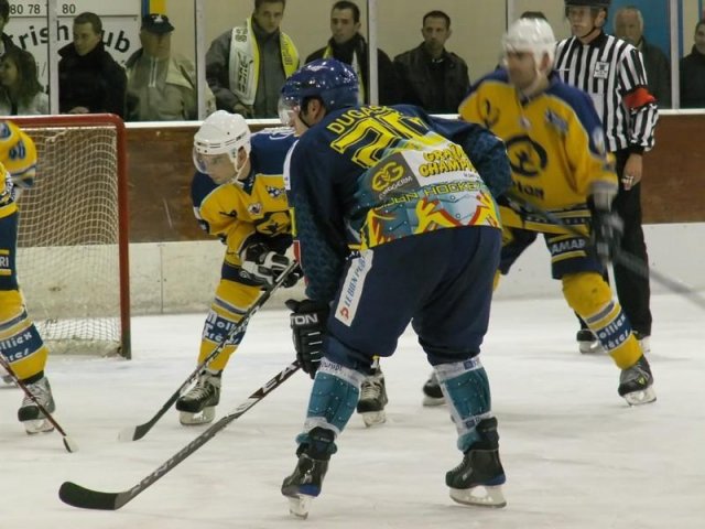 Photo hockey match Dijon  - Chamonix  le 04/11/2008