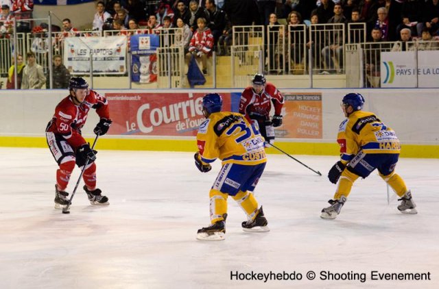 Photo hockey match Angers  - Dijon  le 20/10/2012