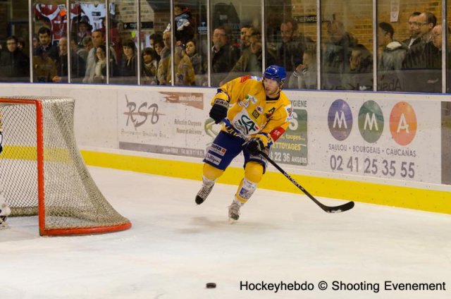 Photo hockey match Angers  - Dijon  le 20/10/2012