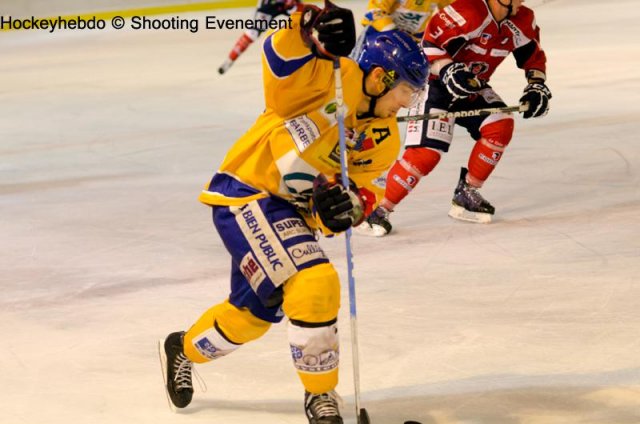 Photo hockey match Angers  - Dijon  le 20/10/2012