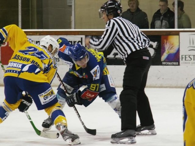 Photo hockey match Dijon  - Chamonix  le 04/11/2008