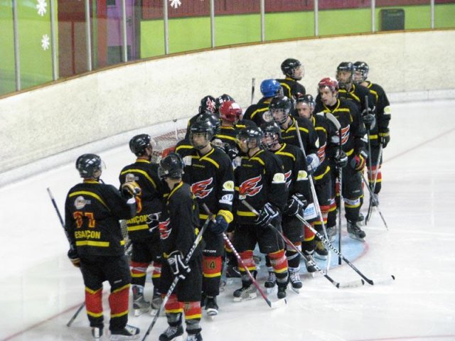 Photo hockey match Besançon - Colmar le 20/10/2012