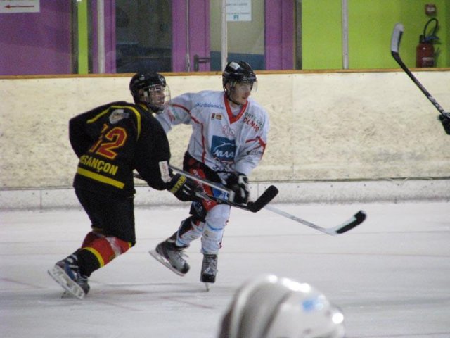 Photo hockey match Besançon - Colmar le 20/10/2012