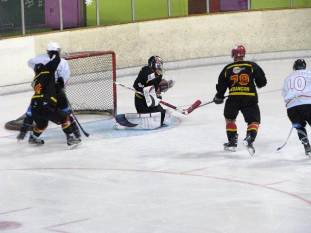 Photo hockey match Besançon - Colmar le 20/10/2012