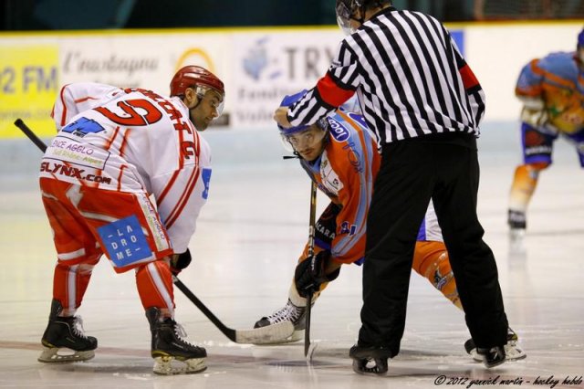 Photo hockey match Clermont-Ferrand - Valence le 20/10/2012