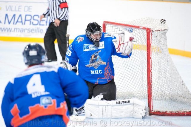 Photo hockey match Marseille - Briançon  le 23/10/2012