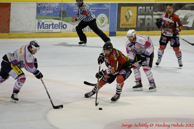 Photo hockey match Mulhouse - Epinal  le 23/10/2012