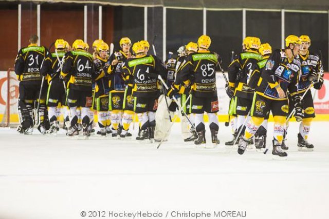 Photo hockey match Strasbourg  - Neuilly/Marne le 23/10/2012