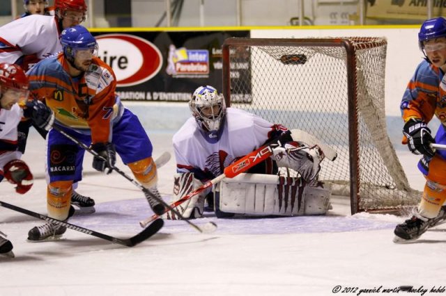 Photo hockey match Clermont-Ferrand - Evry  le 27/10/2012