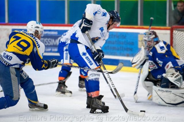 Photo hockey match Avignon - Marseille le 27/10/2012