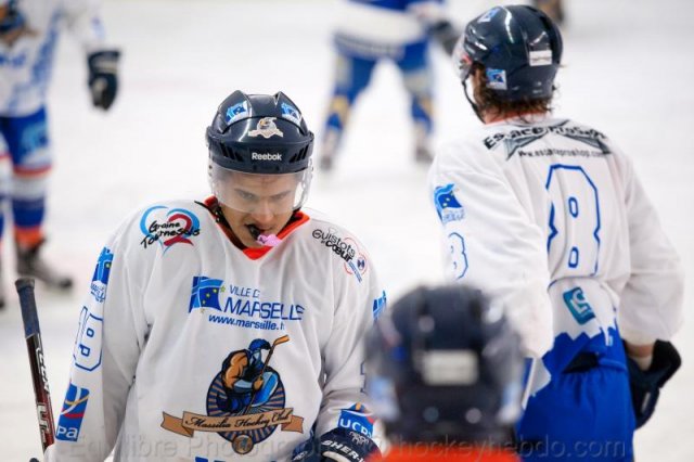 Photo hockey match Avignon - Marseille le 27/10/2012