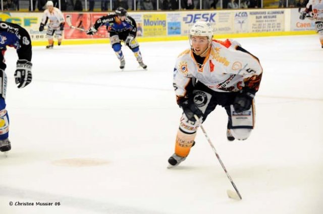 Photo hockey match Caen  - Montpellier  le 08/11/2008