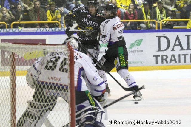 Photo hockey match Rouen - Caen  le 27/10/2012