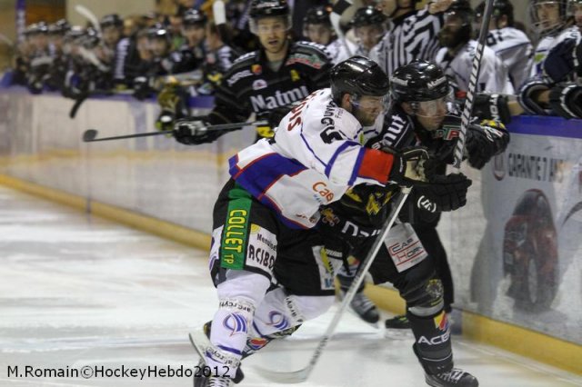 Photo hockey match Rouen - Caen  le 27/10/2012