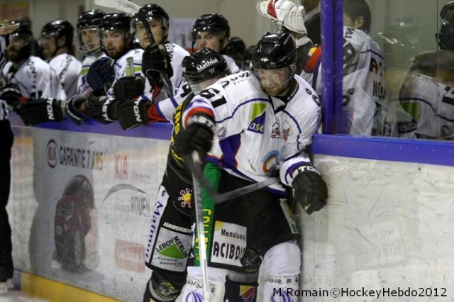 Photo hockey match Rouen - Caen  le 27/10/2012