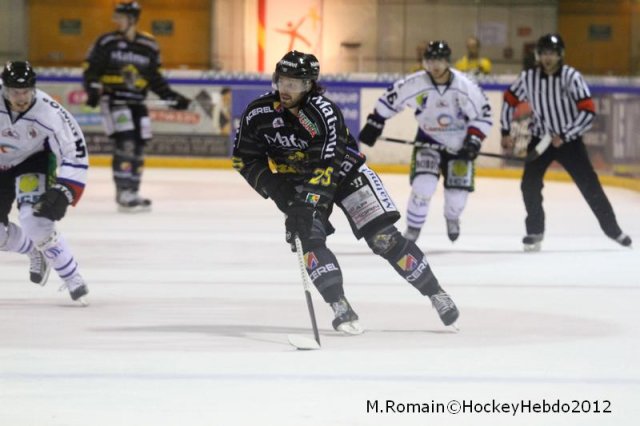 Photo hockey match Rouen - Caen  le 27/10/2012