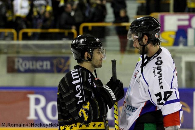 Photo hockey match Rouen - Caen  le 27/10/2012
