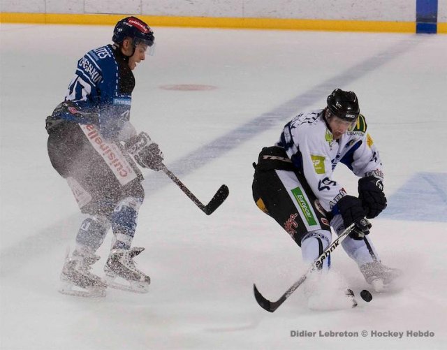 Photo hockey match Nantes - Compiègne le 27/10/2012