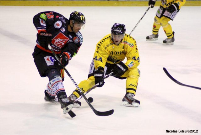 Photo hockey match Amiens  - Rouen le 30/10/2012