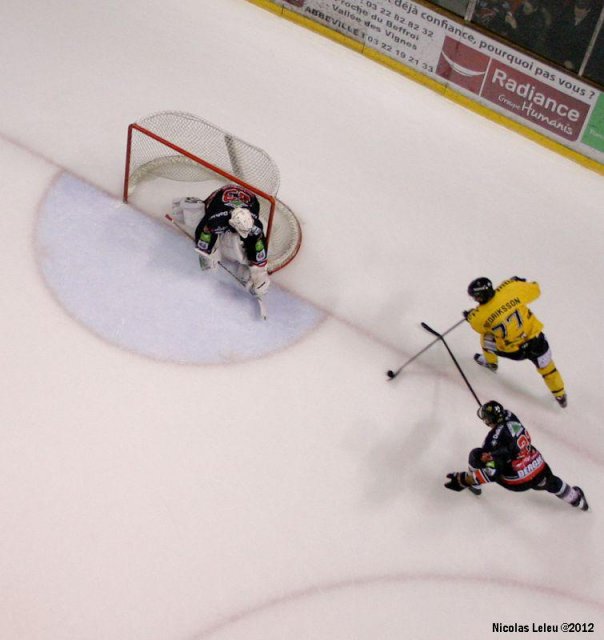Photo hockey match Amiens  - Rouen le 30/10/2012