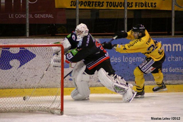 Photo hockey match Amiens  - Rouen le 30/10/2012