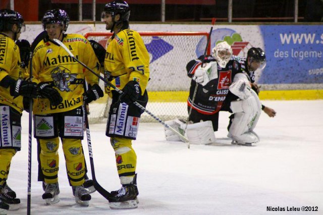 Photo hockey match Amiens  - Rouen le 30/10/2012