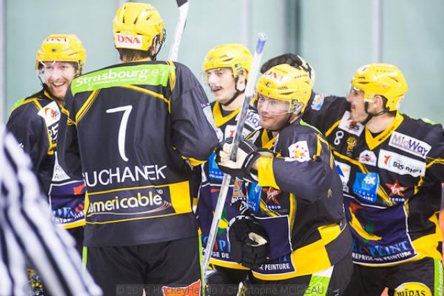 Photo hockey match Strasbourg  - Rouen le 03/11/2012