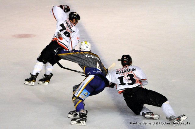 Photo hockey match Reims - Toulouse-Blagnac le 03/11/2012