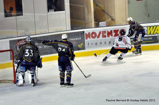 Photo hockey match Reims - Toulouse-Blagnac le 03/11/2012