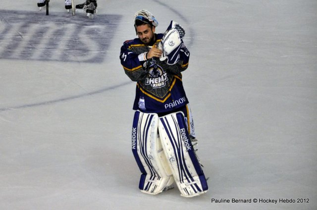 Photo hockey match Reims - Toulouse-Blagnac le 03/11/2012