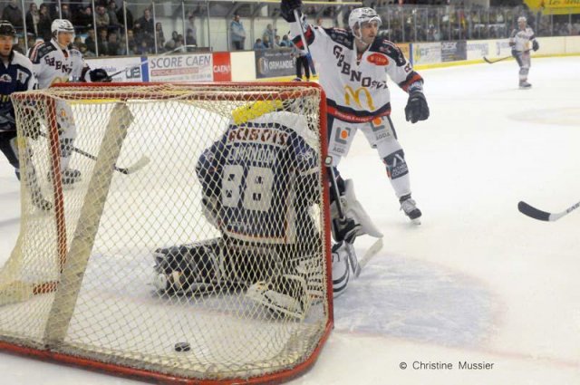 Photo hockey match Caen  - Grenoble  le 03/11/2012