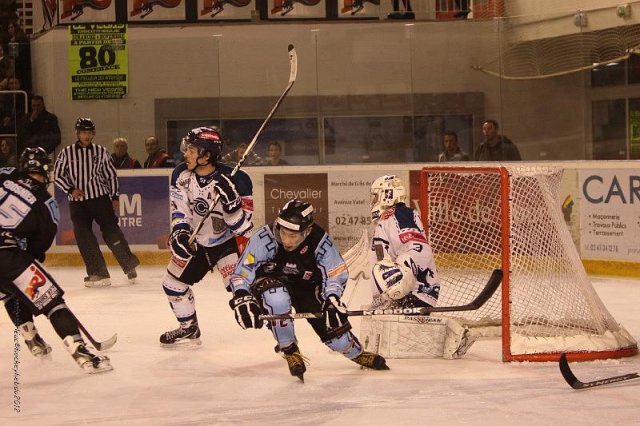 Photo hockey match Tours  - Nantes le 03/11/2012